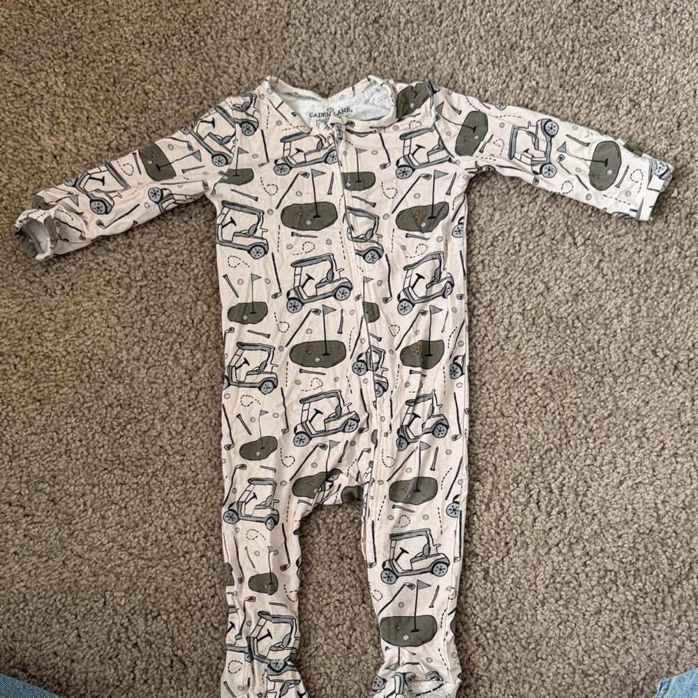 Caden Lane 0-3 Month golf Sleeper